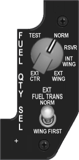 Fuel QTY Sel